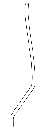 1663401200 - Electrical: Battery Vent Tube for Mercedes-Benz Image