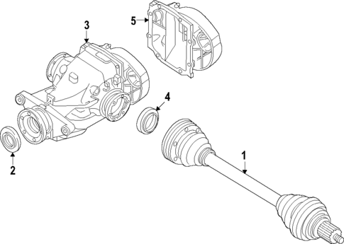 Differential for 2023 BMW 330i #1