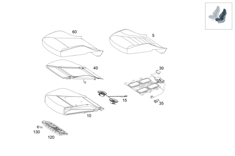 Left Seat for 2018 Mercedes-Benz G550 #0