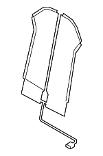 85H963557A - Body: Seat Back Heater for Audi Image
