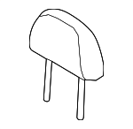 85H881903EIOE - Body: Headrest for Audi Image