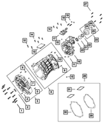 68056415AA - TR6060; 6-Speed; Manual Transmission: Input Shaft Seal for Mopar Image