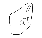 6783160170 - Body: Water Deflector for Toyota: 4Runner Image