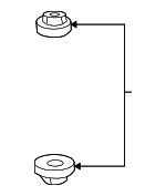 51631SV7004 - Suspension: Mount Bushing for Honda: Accord, Accord Crosstour, Clarity, Crosstour Image