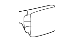 555390C191C0 - Body: Blank Cover for Toyota Image