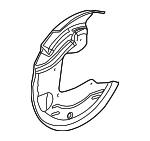 LR013665 - Brakes: Splash Shield for Land-Rover Image