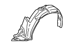 868112C500 - Body: Fender Liner for Hyundai Image