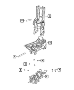 6512307AA - Interior Trim: Hex Head Screw And Washer for Mopar Image