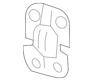 8V78859434PK - : Child Restraint Anchor Plate Bezel for Audi Image