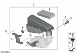 13718626739 - Fuel Preparation System: Air Filter Element for BMW Image