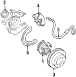 15693437 - Brakes: Hub &amp; Bearing for GM Image