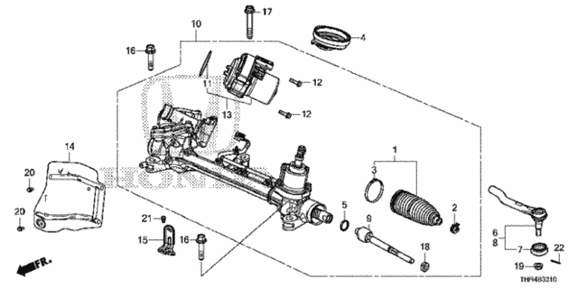 P.S. Gear Box (Eps) for 2021 Honda Odyssey #0