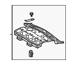 6410102170 - Body: Package Tray for Toyota: Corolla Image