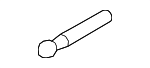 WHT000400A - Body: Cruise Control Distance Sensor Bolt for Audi Image