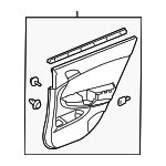 83752TA5A63ZC - : Door Trim Panel for Honda: Accord Image