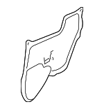 72821TA0A00 - : Water Deflector for Honda: Accord Image