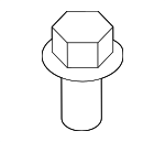 31106760122 - : Tank Strap Bolt for BMW Image