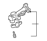 487011B225 - Steering: Steering Lock for Nissan: Quest Image