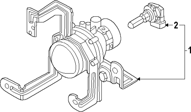 92202D5500 - : Fog Lamp Assembly for Kia Image