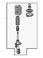 51601SLNA04 - Suspension: Strut Assembly for Honda: Fit Image