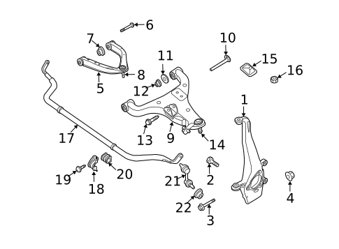 Suspension, Springs & Related Components for 2005 Nissan Armada #0