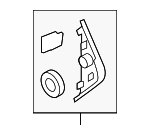 DE9Z7404481AA - Body: Instrument Panel Side Cover for Lincoln: MKT Image