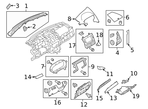 Ducts for 2016 Lincoln MKT #1