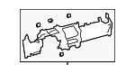5530302280B0 - Body: Lower Dash Panel for Toyota: Corolla Image