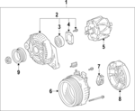 2736031320 - : Stator for Toyota: FJ Cruiser Image