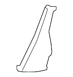 64345AN00A - Body: Bolster Pad for Subaru: Legacy Image