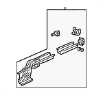 65660S5AA01ZZ - Body: Rail for Honda: Civic Image