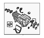 YK327 - HVAC: Motorcraftâ„¢ AC &amp; Heater Assembly for Ford: Fusion, Police Responder Hybrid, SSV Plug-In Hybrid | Lincoln: MKZ Image