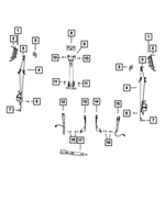 6506080AA - Restraints: Hex Head Screw for Mopar Image