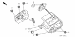82871671000 - Interior/Bumper: GROMMET, DRAIN HOLE (25MM) for Acura Image