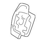 31343774 - Steering: Shift Paddle for Volvo: S60, V90, V90 Cross Country, XC60, XC90 Image