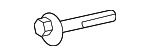 4840906010 - Suspension: Lower Control Arm Adjust Bolt for Toyota: Avalon, bZ4X, C-HR, Camry, Corolla, Corolla Cross, Crown, Crown Signia, GR Corolla, Grand Highlander, Prius, Prius AWD-e, Prius Prime, RAV4, RAV4 Prime, Venza Image