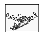 4E18803849D6 - : Glove Box Assembly for Audi Image