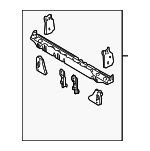 LC625316XH - Body: Lower Tie Bar for Mazda: MPV Image