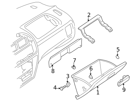 Instrument Panel for 2003 Suzuki Grand Vitara #1