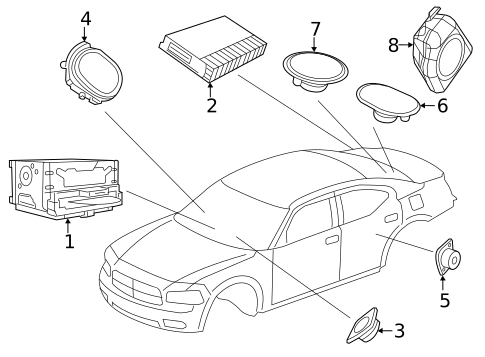 Sound System for 2021 Dodge Charger #0