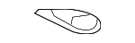 21168001029C39 - Body: Trunk Floor Access Cover for Mercedes-Benz Image