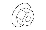 WHT007644 - Body: Bumper Guide Nut for Volkswagen Image