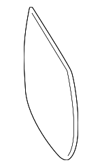 76253T0AA01 - Body: Mirror Glass for Honda: CR-V, HR-V Image