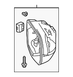 76255T0AA12 - Body: Mirror Housing for Honda: CR-V Image