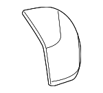 76201T0AA11ZB - : Outer Cover for Honda: CR-V Image