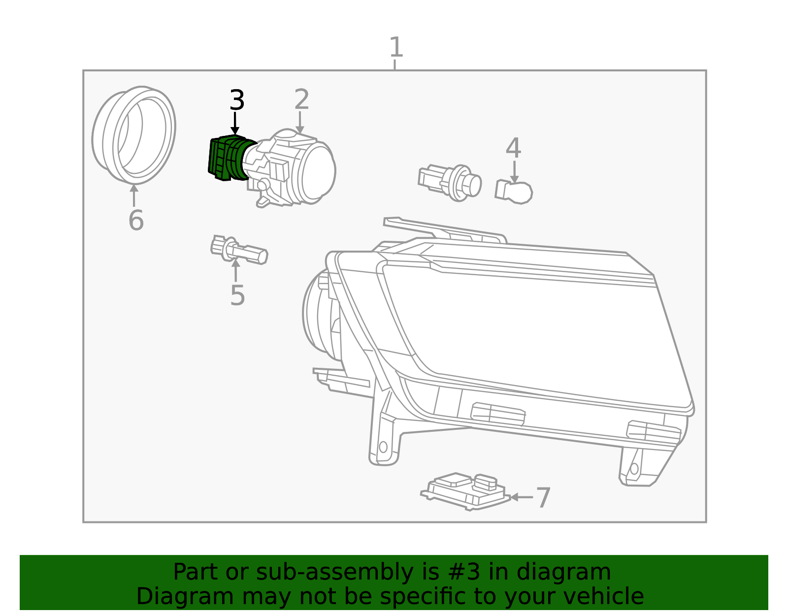 2002-2017 Mopar Headlamp Bulb 04865941AC | Mopar Parts Canada
