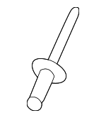 MR473000 - Body: Bumper Cover Rivet for Mitsubishi: Lancer, Outlander, Outlander Sport Image