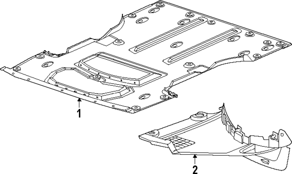 LOOK - 専用 2024 Porsche Macan Side Shield 95C-853-731-B-OK1 | Sunset