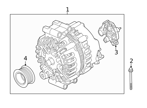 Alternator for 2018 BMW X5 #0