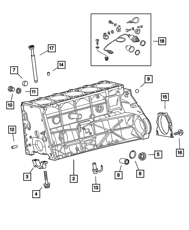 5135855AA - : Engine Block Heater for Mopar Image